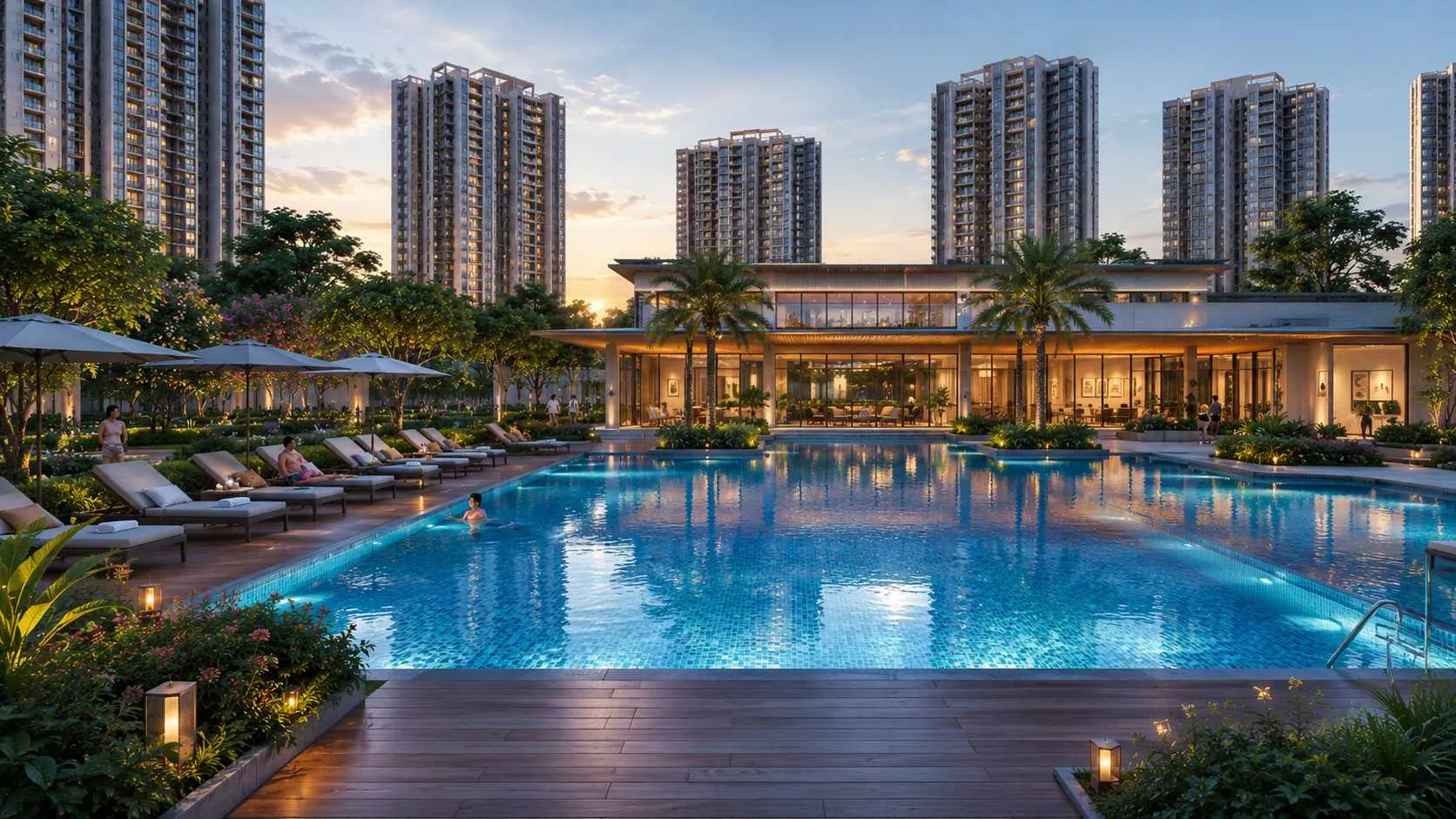 Sobha One World landscaped community
